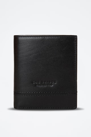 Portacarte in pelle - Nero