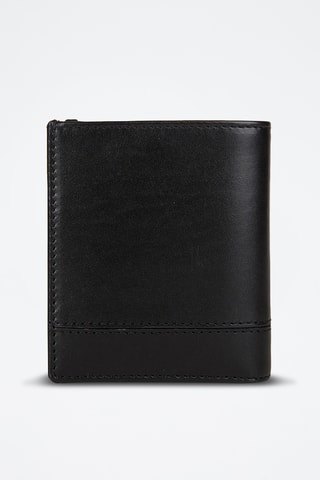 Portacarte in pelle - Nero