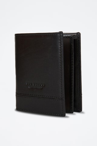 Portacarte in pelle - Nero