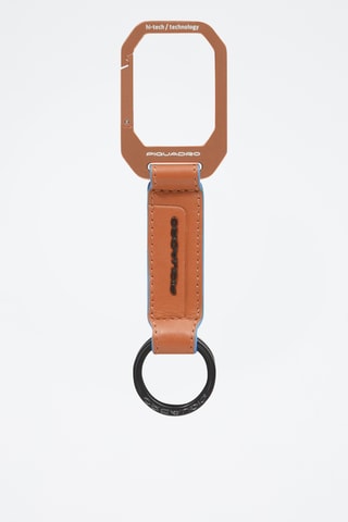 Portachiavi in pelle - Arancione