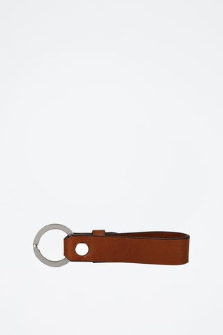 Portachiavi in pelle - Marrone