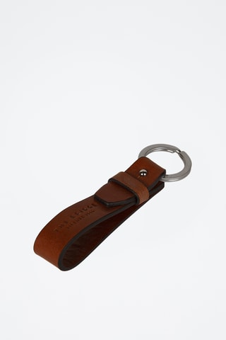 Portachiavi in pelle - Marrone