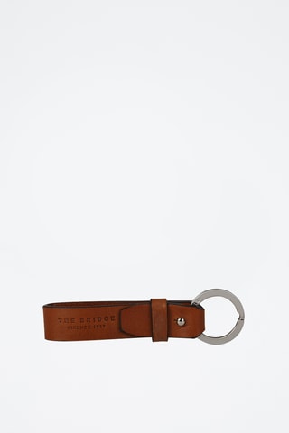 Portachiavi in pelle - Marrone