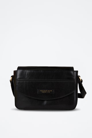 Borsa a tracolla in pelle - Nero