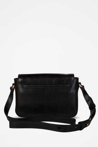 Borsa a tracolla in pelle - Nero
