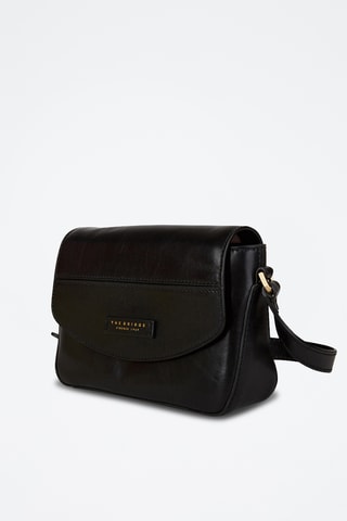 Borsa a tracolla in pelle - Nero