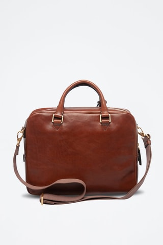 Cartella in pelle - Marrone