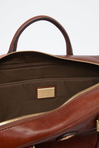 Cartella in pelle - Marrone