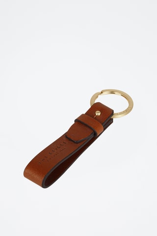 Portachiavi in pelle - Marrone