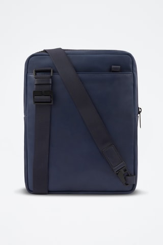 Borsa a tracolla in pelle - Blu