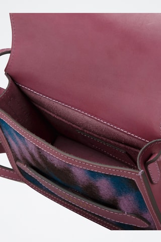 Borsa a tracolla in pelle - Verde