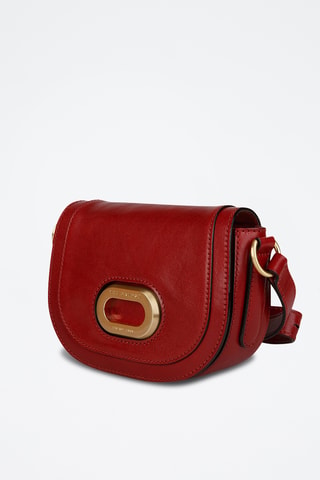 Borsa a spalla in pelle - Rosso