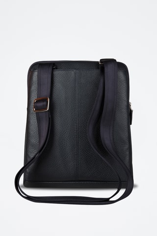 Borsa a tracolla in pelle - Blu