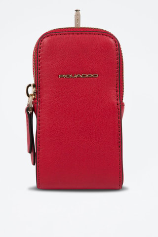 Monospalla in pelle - Rosso