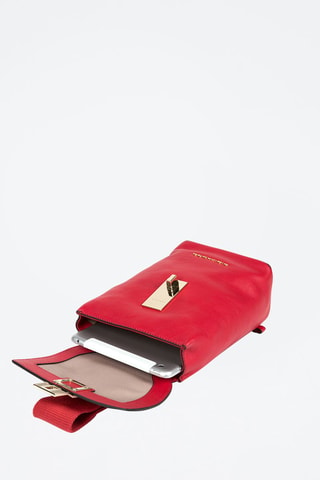 Monospalla in pelle - Rosso