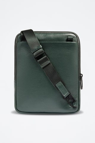 Borsa a tracolla in pelle - Verde