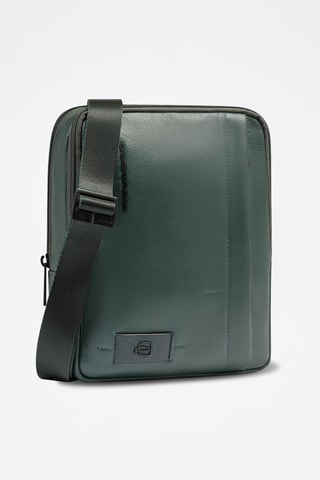 Borsa a tracolla in pelle - Verde