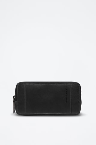 Pochette in pelle - Nero