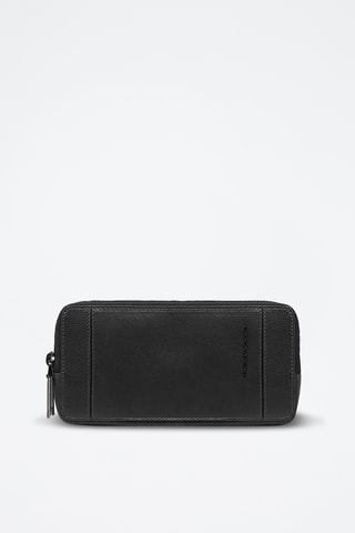 Pochette in pelle - Nero