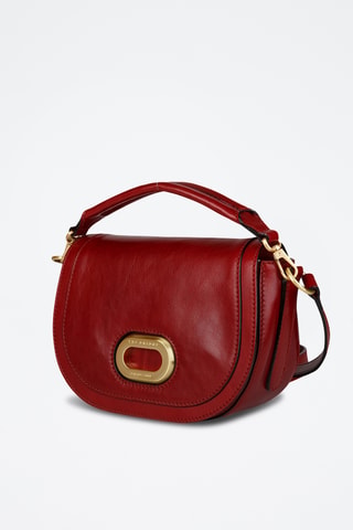 Borsa a mano in pelle - Rosso