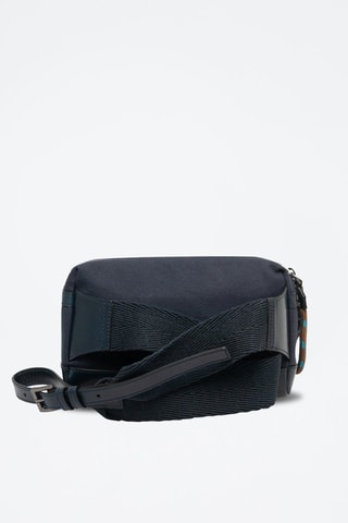 Trousse in pelle vegetale - Blu