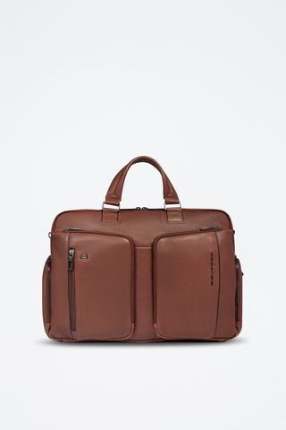Portadocumenti in pelle - Marrone