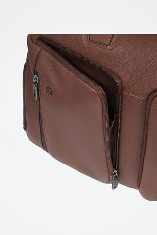 Portadocumenti in pelle - Marrone