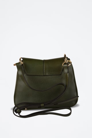 Borsa a tracolla in pelle - Verde