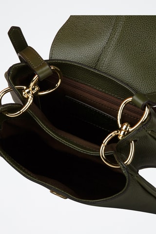 Borsa a tracolla in pelle - Verde