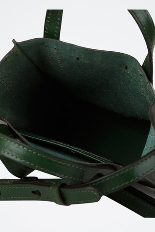 Borsa a tracolla in pelle - Verde