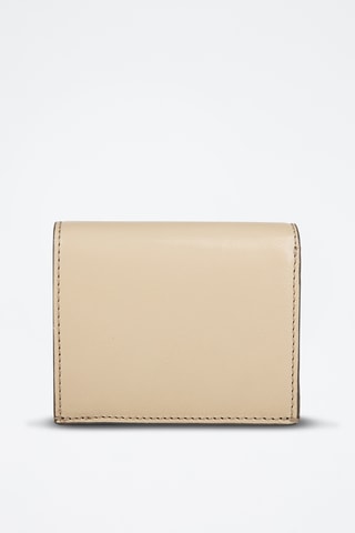 Portafoglio in pelle - Beige