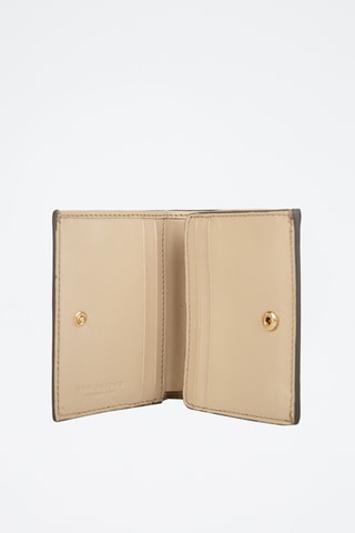 Portafoglio in pelle - Beige