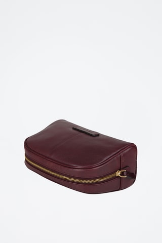 Trousse in pelle - Bordeaux