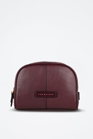 Trousse in pelle - Bordeaux