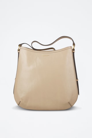 Borsa a spalla in pelle - Beige