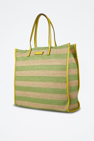 Shopping bag - Giallo e verde chiaro