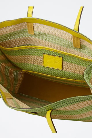 Shopping bag - Giallo e verde chiaro