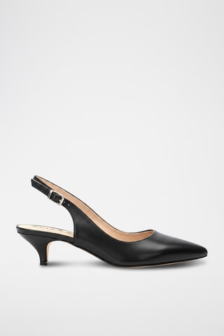 Leren Pumps - Zwart