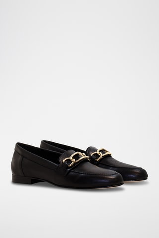 Leren Mocassins - Zwart