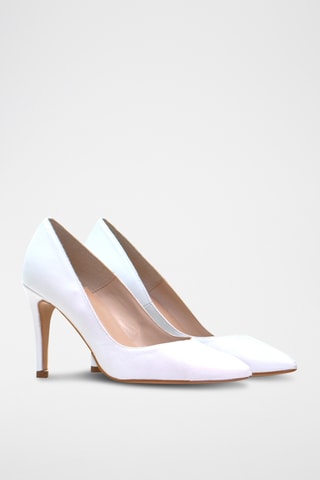 Leren Pumps - Wit