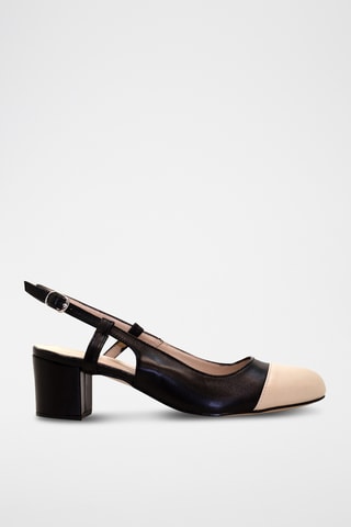 Leren Pumps - Lichtroze