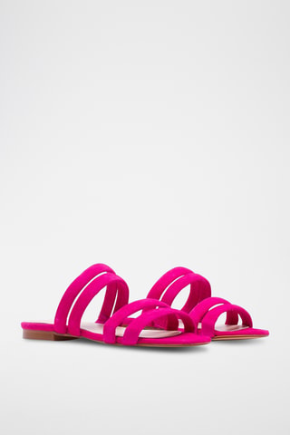 Nubuck Muiltjes - Roze