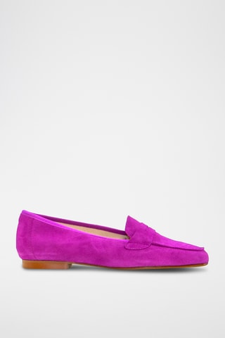 Nubuck Mocassins - Roze