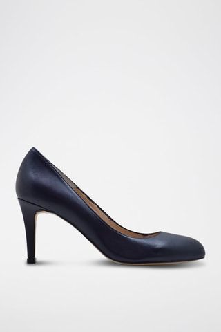 Leren Pumps Mestizo - Marineblauw
