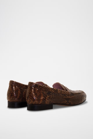 Leren Mocassins - Bruin