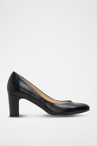 Nappaleren Pumps Carole - Zwart
