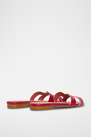 Leren Muiltjes - Rood
