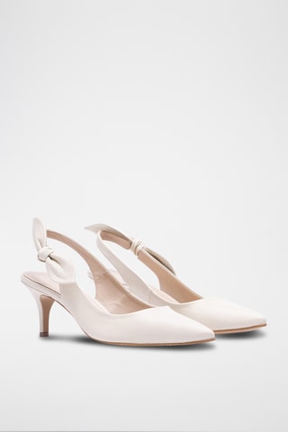 Leren Pumps - Wit