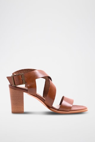 Leren Sandalen 14702 Bruin - Bruin