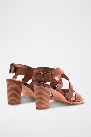 Leren Sandalen 14702 Bruin - Bruin